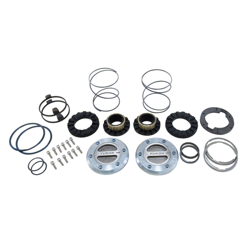 Yukon Gear & Axle Yukon Gear Hardcore Locking Hub Set for 00-08 Dodge 1-Ton Front w/Spin Free Kit