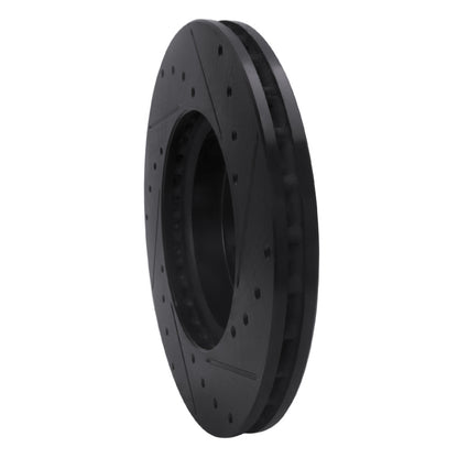 R1 Concepts R1 16-23 Mercedes-Benz Viano (Mexico) Front Left Drilled & Slotted Black Brake Rotor