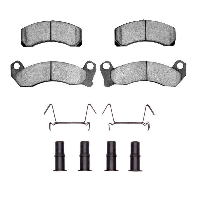 R1 Concepts R1 79-91 Ford LTD Crown Victoria Front Semi Met Pads & Hardware Kit