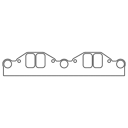 Cometic Gasket Cometic Chrysler A4 Midget/A8 Sprint Car Block .047in Fiber Intake Mani Gskt-With W9 Cyl Head-2 Pack