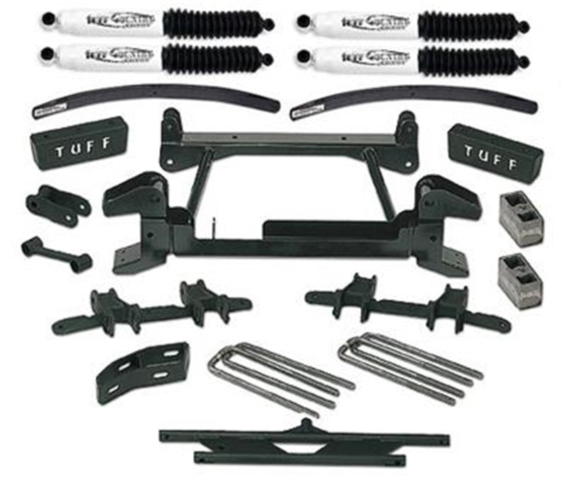 Tuff Country 88-97 Chevy K2500/3500 4X4 (8 Lug) 6in Lift Kit (w/Stamped Lwr Cntrl Arm SX8000)