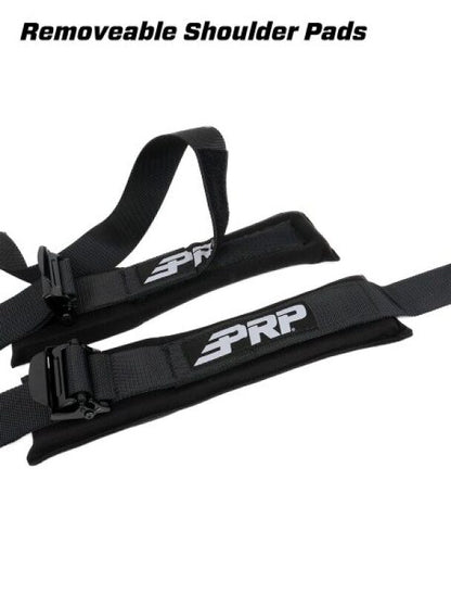 PRP Seats PRP 5.3x2 Harness - 5 Point Harness 3In Lap Belts 2In Shoulder Belts w/ Removable Pads