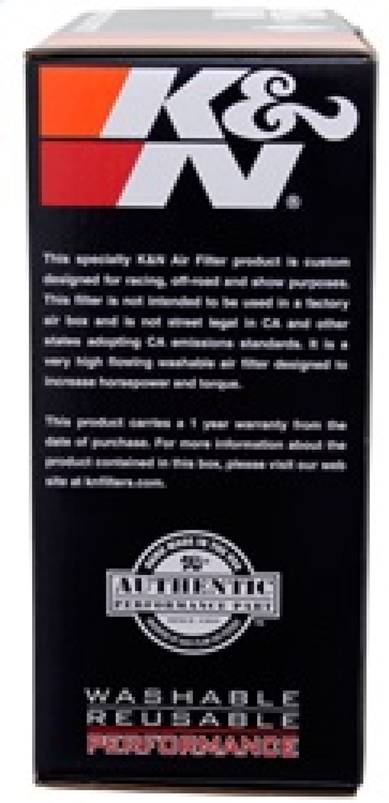 K&N Engineering K&N Round Air Filter Assembly 12in ID / 3.063in Height / 5.125in Neck Flange / 7/8in Drop Base