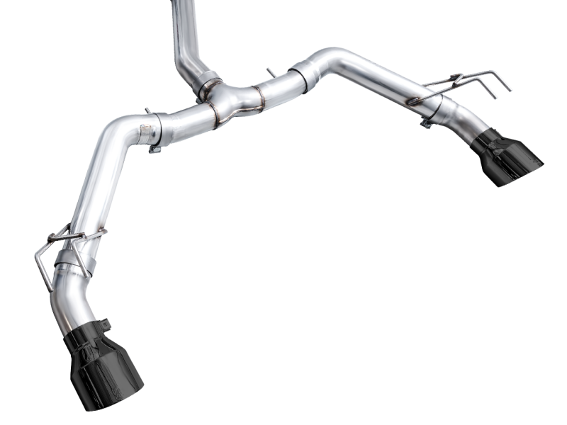 AWE Tuning 22+ Honda Civic Si/Acura Integra Track Edition Cat-Back Exhaust - Dual Diamond Black Tips
