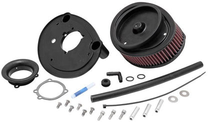 K&N Engineering K&N Oval Red 9in Intake System for Harley-Davidson