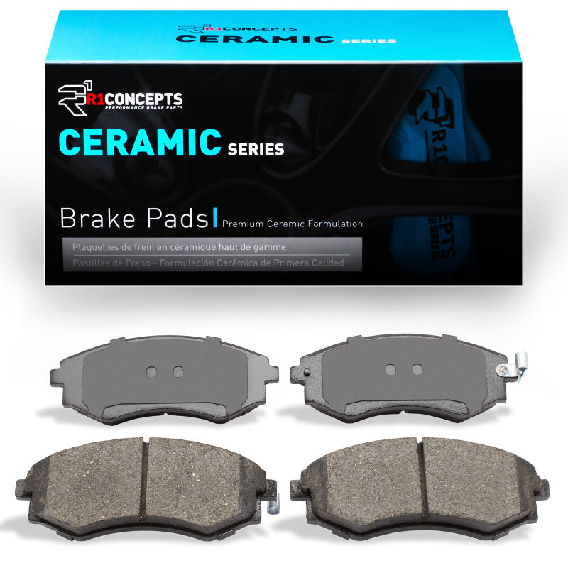 R1 Concepts R1 89-06 Hyundai Tiburon Front R1 Ceramic Brake Pads