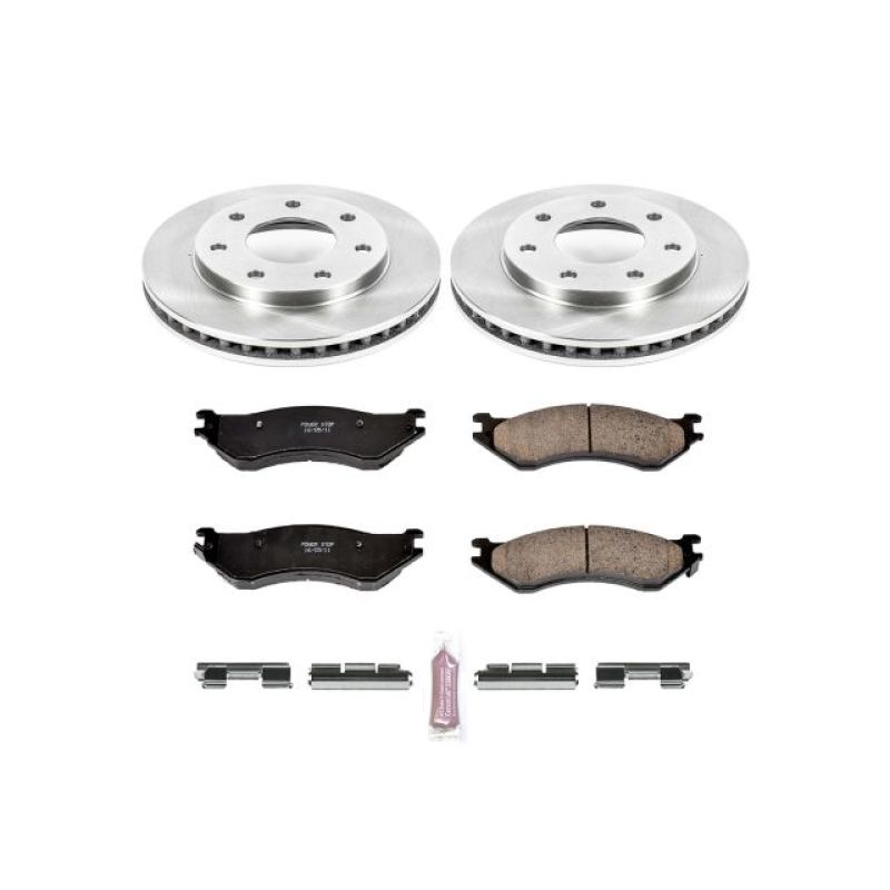 PowerStop Power Stop 00-03 Ford F-150 Front Autospecialty Brake Kit