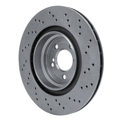 DFC 15-20 BMW M2 Left Rear Drilled Brake Rotor