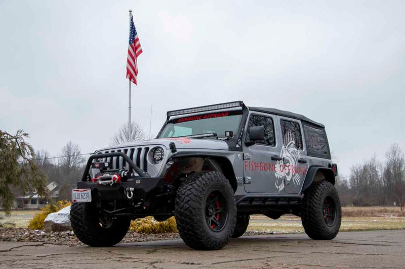 Fishbone Offroad 2018+ Jeep Wrangler JL 4 Door Rocker Guards