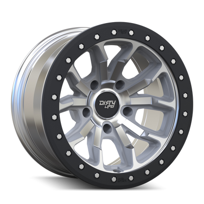 Dirty Life 9303 DT-1 17x9 / 6x139.7 BP / -12mm Offset / 106mm Hub Machined Wheel