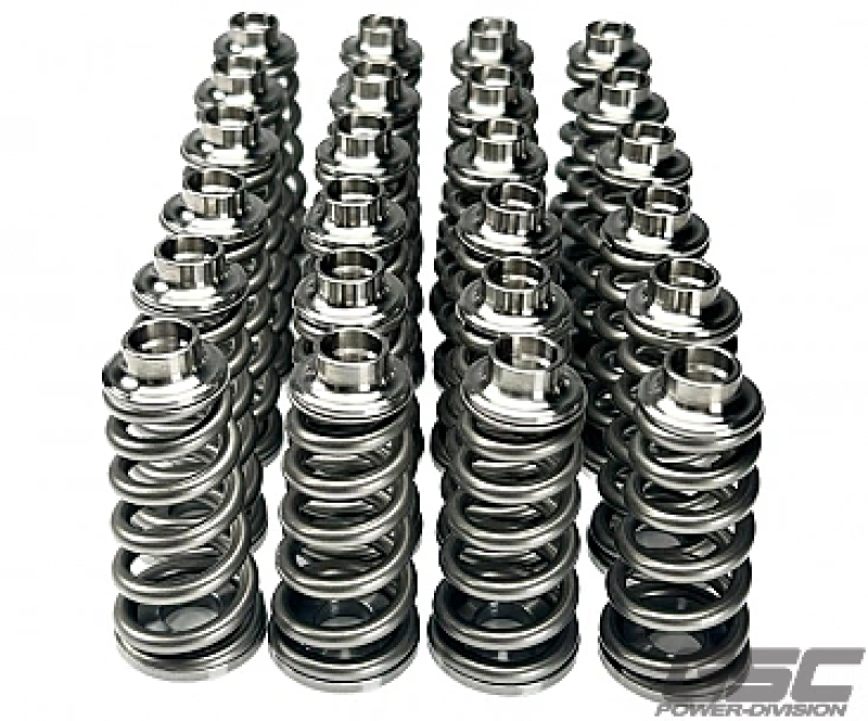 GSC Power Division GSC P-D Porsche GT3/GT3 (991) Single Conical Valve Spring Ti Retainer Steel Spring Seat Kit