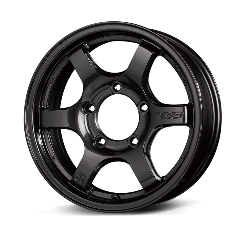 Gram Lights 57DR-X 16x6.5 +38 6x139.7 Super Dark Gunmetal Wheel (Special Order No Cancel/Returns)