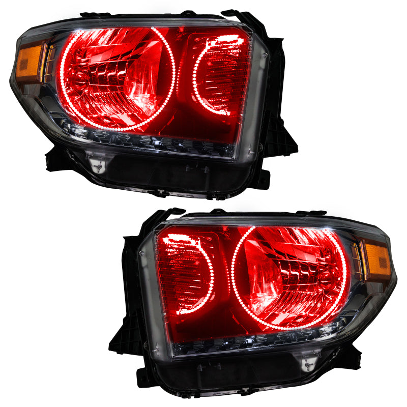 ORACLE Lighting Oracle 14-17 Toyota Tundra SMD HL - Dual Halo Kit - ColorSHIFT w/o Controller