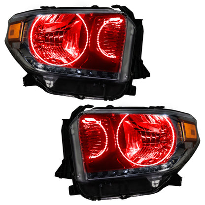 ORACLE Lighting Oracle 14-17 Toyota Tundra SMD HL - Dual Halo Kit - ColorSHIFT w/o Controller