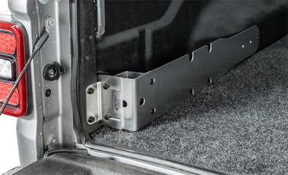 Access Universal H2 Truck Bed Storage Pocket w/ 2in Hitch Holder (Aluminum)
