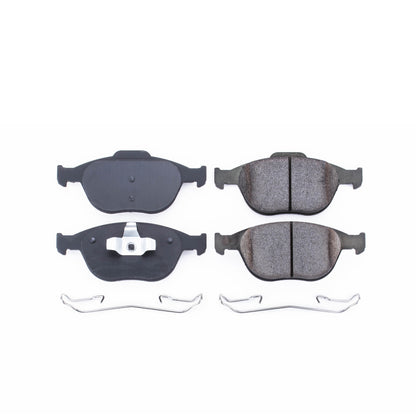 PowerStop Power Stop 02-04 Ford Focus Front Z17 Evolution Ceramic Brake Pads w/Hardware