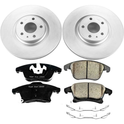 PowerStop Power Stop 13-19 Ford Fusion Front Z17 Evolution Geomet Coated Brake Kit