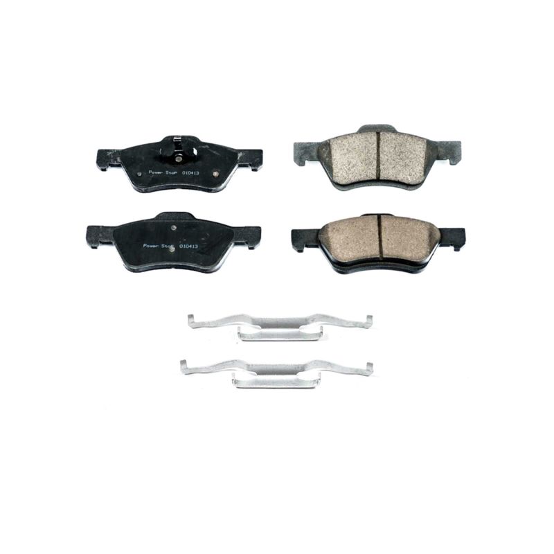PowerStop Power Stop 10-12 Ford Escape Front Z17 Evolution Ceramic Brake Pads w/Hardware