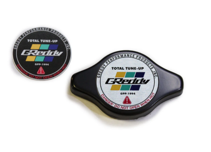 GReddy Type-N No Relief Radiator Cap Most Honda / Some Toyota - Black