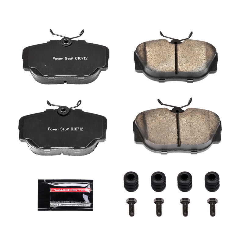 PowerStop Power Stop 1991 BMW 318i Front or Rear Z23 Evolution Sport Brake Pads w/Hardware