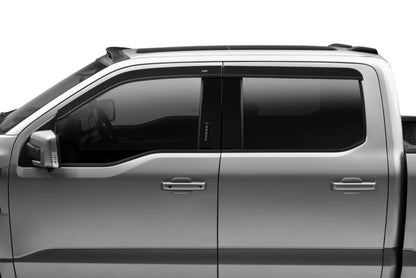 Husky Liners 15-24 Ford F-150 (Incl. Raptor/Lightning) Ventvisor Low Profile (4pc) - Smoke