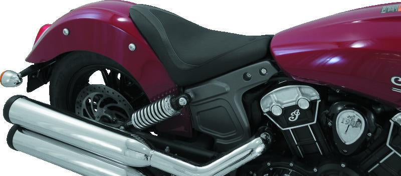 Mustang Motorcycle Mustang 15-21 Indian Scout Runaround Solo Seat - Black