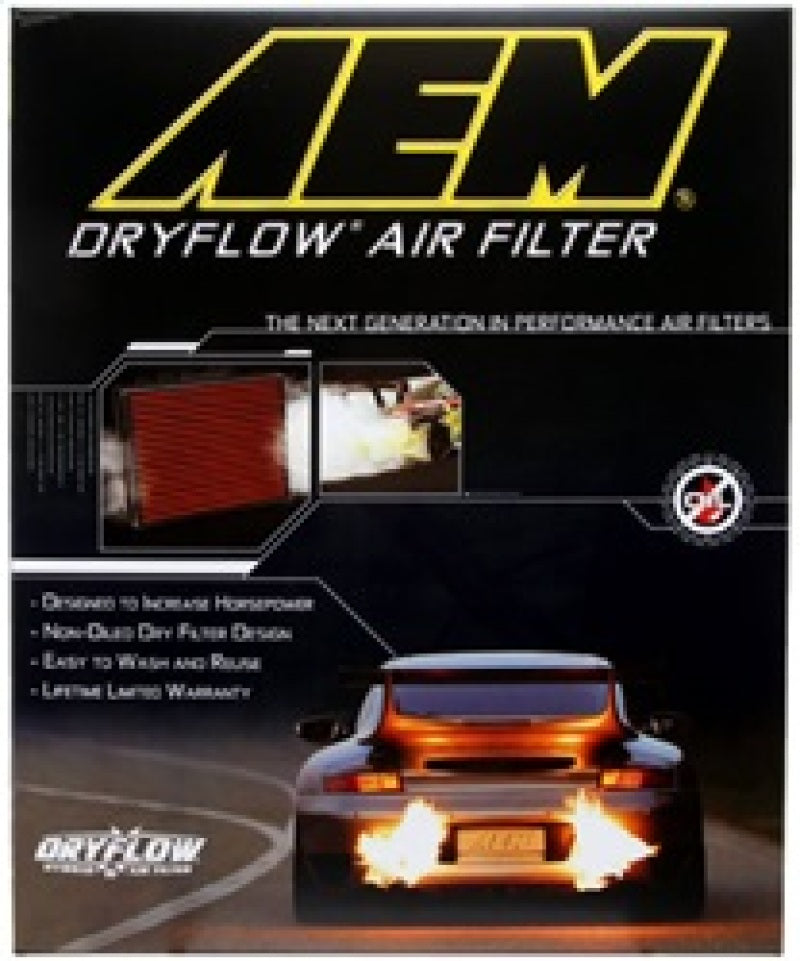 AEM Induction AEM 02-07 Dodge Ram 3.7L (V6)/4.7L-5.9L (V8) Dryflow Panel Air Filter