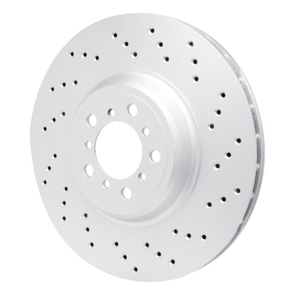 DFC 15-20 BMW M2 Right Front Drilled GeoSPEC Coated Rotor