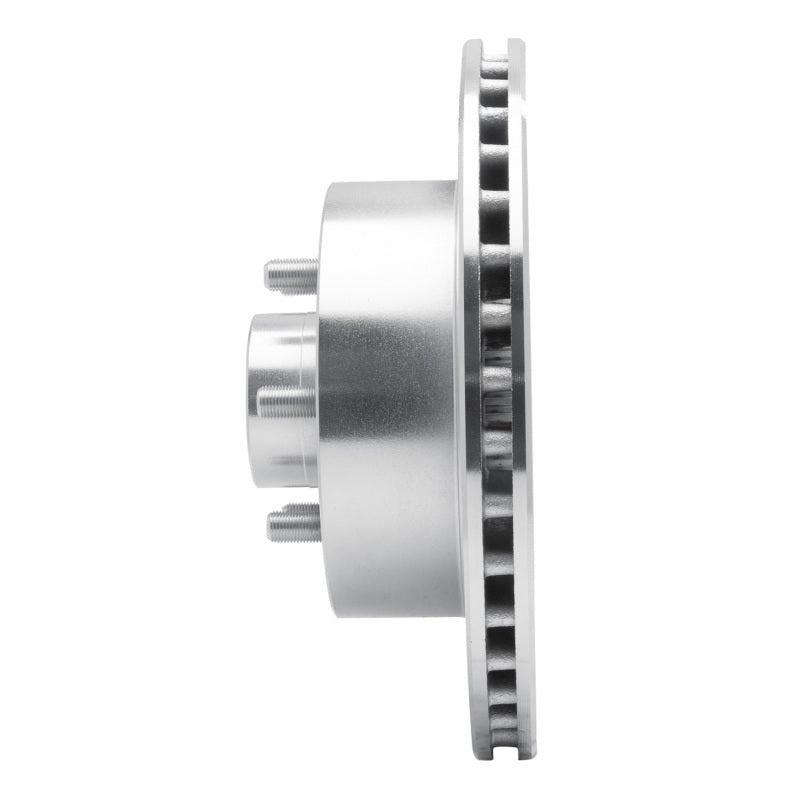 R1 Concepts R1 93-96 Dodge DAKOTA RWD Front Left Drilled & Slotted Silver Brake Rotor