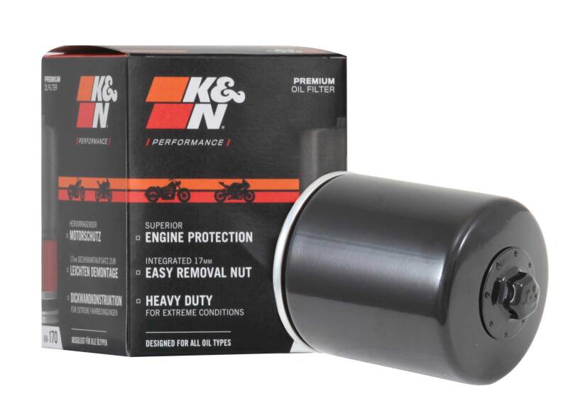 K&N Engineering K&N Harley-Davidson 3in OD x 4.063in H Oil Filter