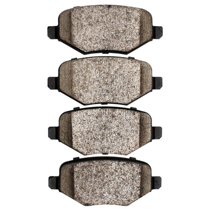 DFC 09-19 Ford Taurus (Excl SHO) Rear 5000 Advanced Ceramic Brake Pads