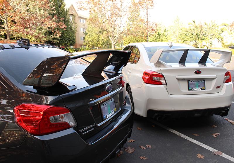 Perrin Performance PERRIN 15-21 Subaru STI Wing Stabilizer - Black
