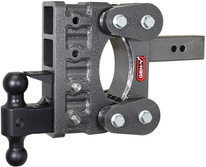 GEN-Y Hitch Gen-Y The Boss Torsion-Flex 2.5in Shank 6in Drop 21K Hitch w/GH-061 Dual-Ball/GH-062 Pintle Lock