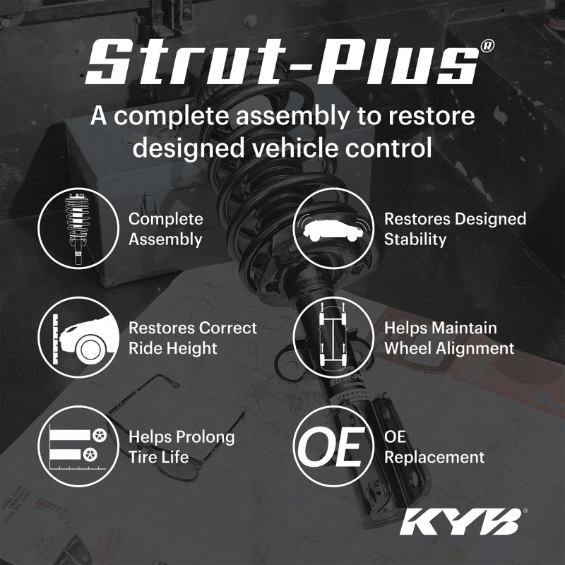 KYB Shocks & Struts Strut Plus Front Right KIA Optima 12-15 (USA build 11/30/2011+) (Exc. Hybrid)