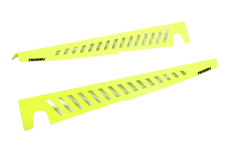 Perrin Performance PERRIN 22-26 Subaru WRX Fender Shroud Set - Neon Yellow