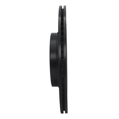 R1 Concepts R1 04-11 Mazda RX-8 Rear Right Drilled & Slotted Black Brake Rotor