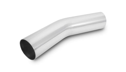 Vibrant 3.5in O.D. Universal Aluminum Tubing (30 degree Bend) - Polished