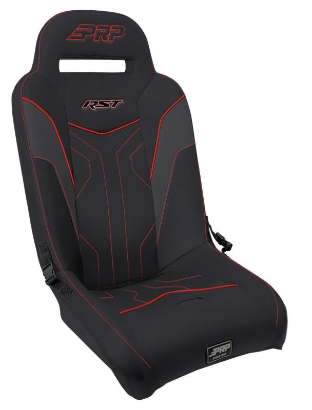PRP Seats PRP RST Rear Suspension Seat- Black/Red