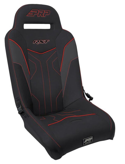 PRP Seats PRP RST Rear Suspension Seat- Black/Red