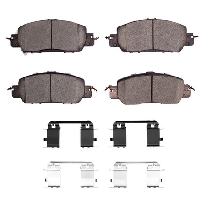 R1 Concepts R1 16-17 Honda Accord Coupe Front Optimum OE Pads & Hardware Kit