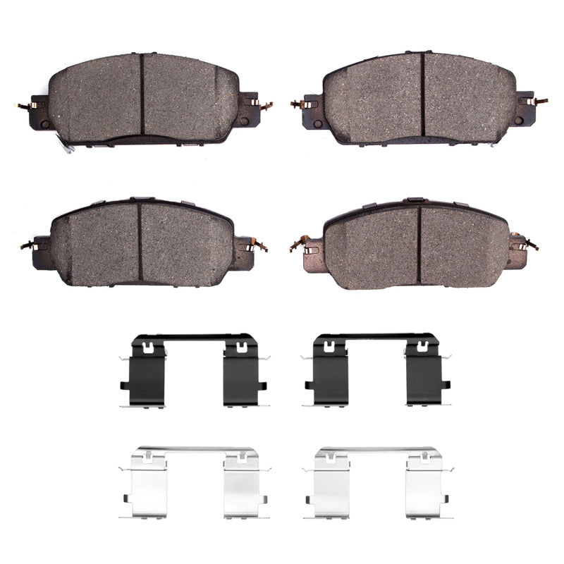 DFC 16-17 Honda Accord Coupe Front 5000 Advanced Ceramic Brake Pads and Hardware Kit