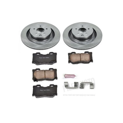 PowerStop Power Stop 08-13 Infiniti G37 Rear Autospecialty Brake Kit