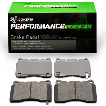 R1 Concepts R1 10-16 Hyundai Genesis Coupe Front Performance Sport Brake Pads