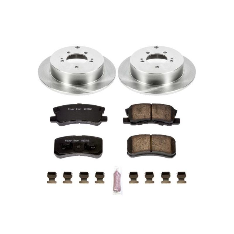 PowerStop Power Stop 09-15 Mitsubishi Lancer Rear Autospecialty Brake Kit