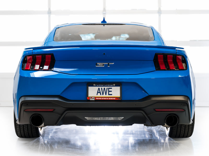 AWE Tuning AWE 2024 Ford Mustang GT Fastback S650 RWD Track Edition Cat-Back Exhaust w/ Dual Diamond Black Tips