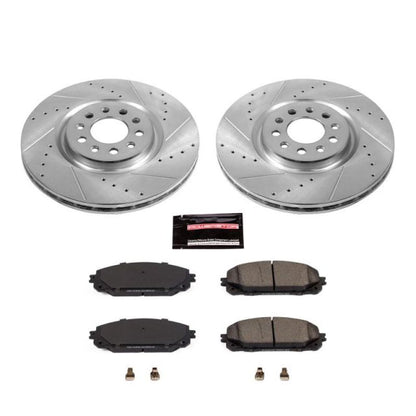 PowerStop Power Stop 17-19 Jeep Cherokee Front Z23 Evolution Sport Brake Kit