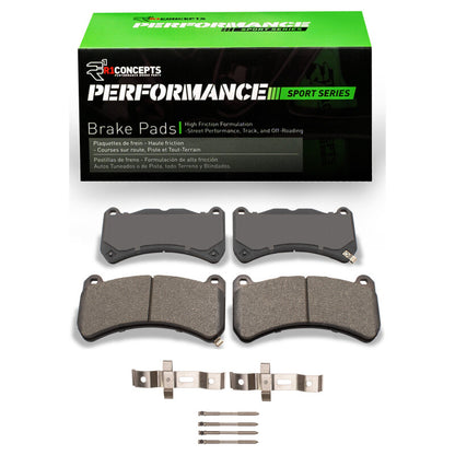 R1 Concepts R1 2008-2025 Lexus IS F Front R1 Performance Sport Pads & Hardware Kit
