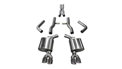 CORSA Performance Corsa 2017-2023 Dodge Challenger 5.7L V8 Xtreme Cat-Back Dual Rear Exit w/3.5in Polished Tips