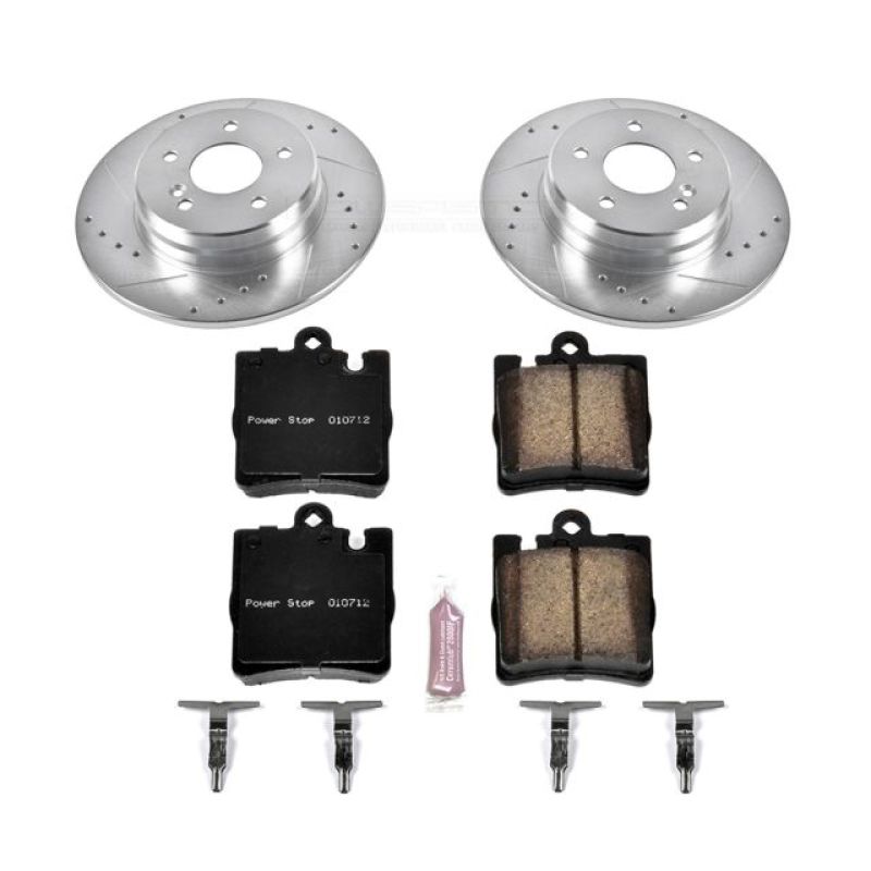 PowerStop Power Stop 00-03 Mercedes-Benz CLK430 Rear Z23 Evolution Sport Brake Kit