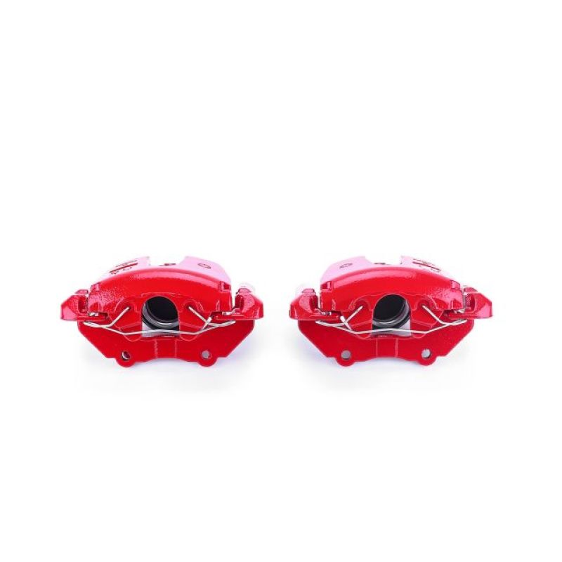 PowerStop Power Stop 08-09 Mazda 3 Front Red Calipers w/Brackets - Pair
